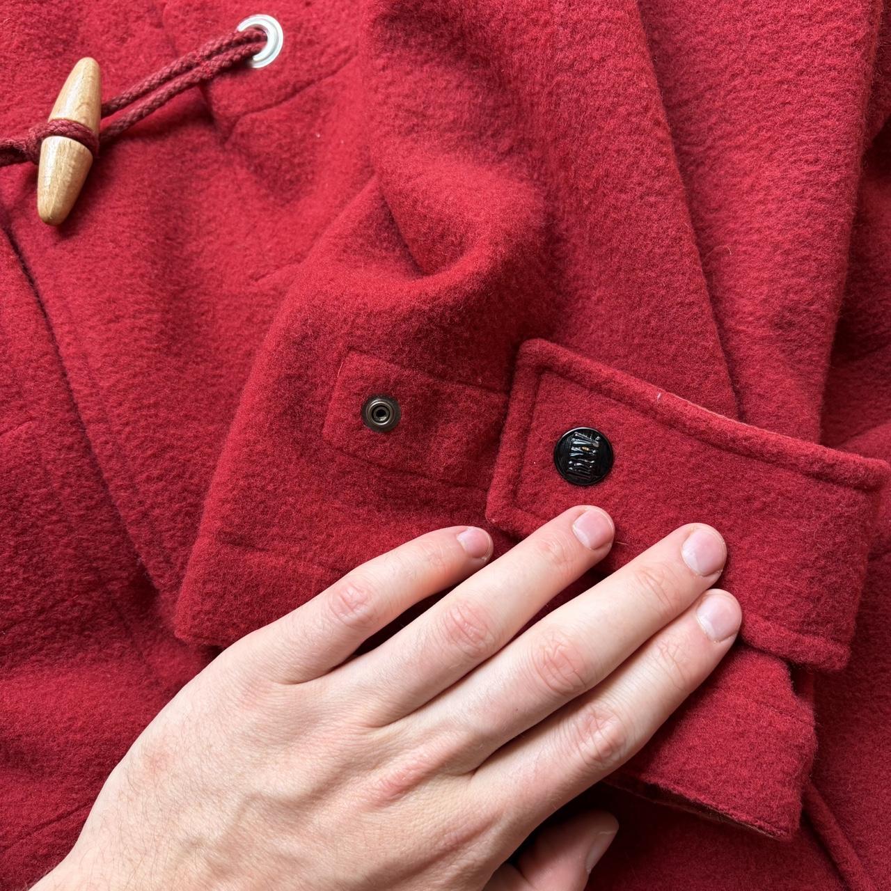1990s Boneville Duffle Coat Red XL
