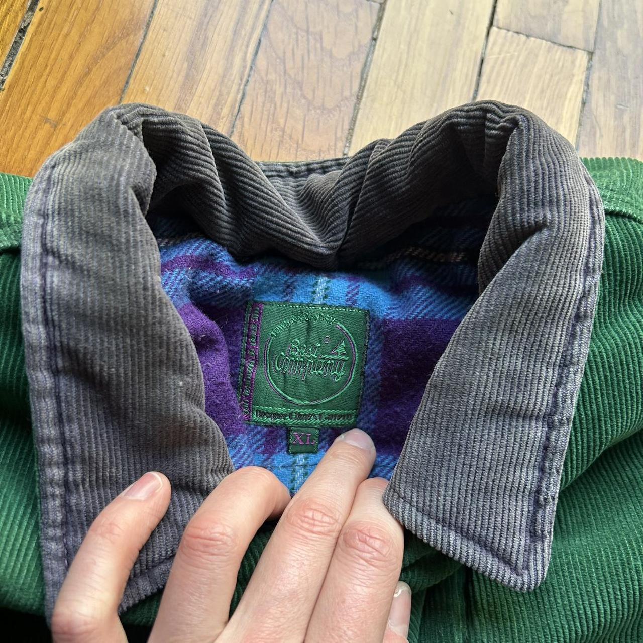 1980s Best Company Corduroy Jacket XXL