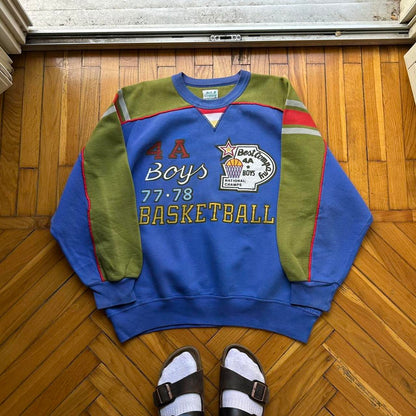 1980s Best Company Basketball Sweatshirt L