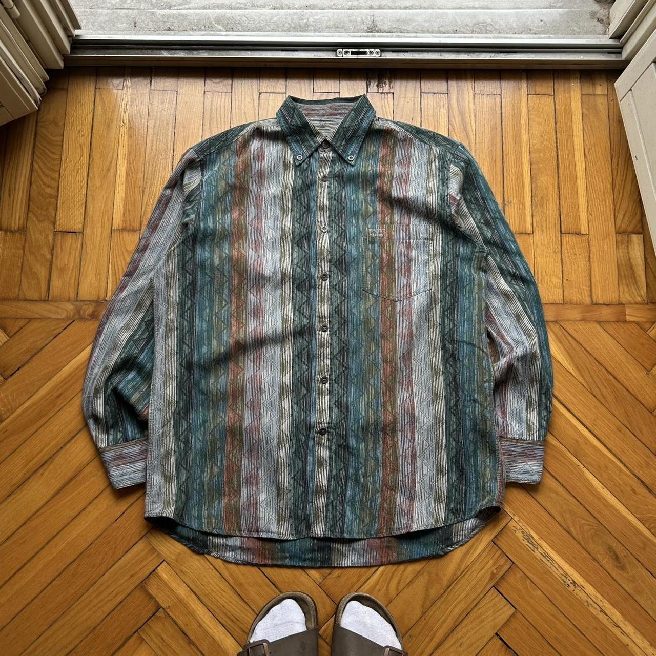 1990s Missoni Sport Pattern Shirt L