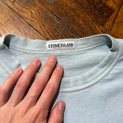 S/S 1983 Stone Island Marina LS Tee Baby Blue M