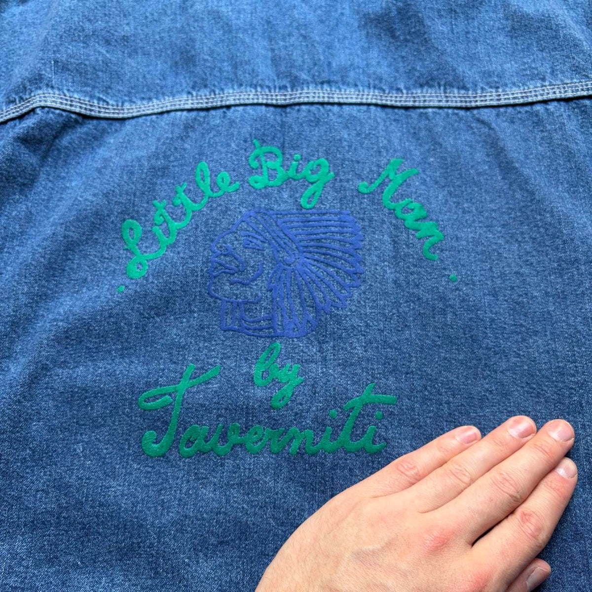 1990s J Taverniti Denim Jacket M
