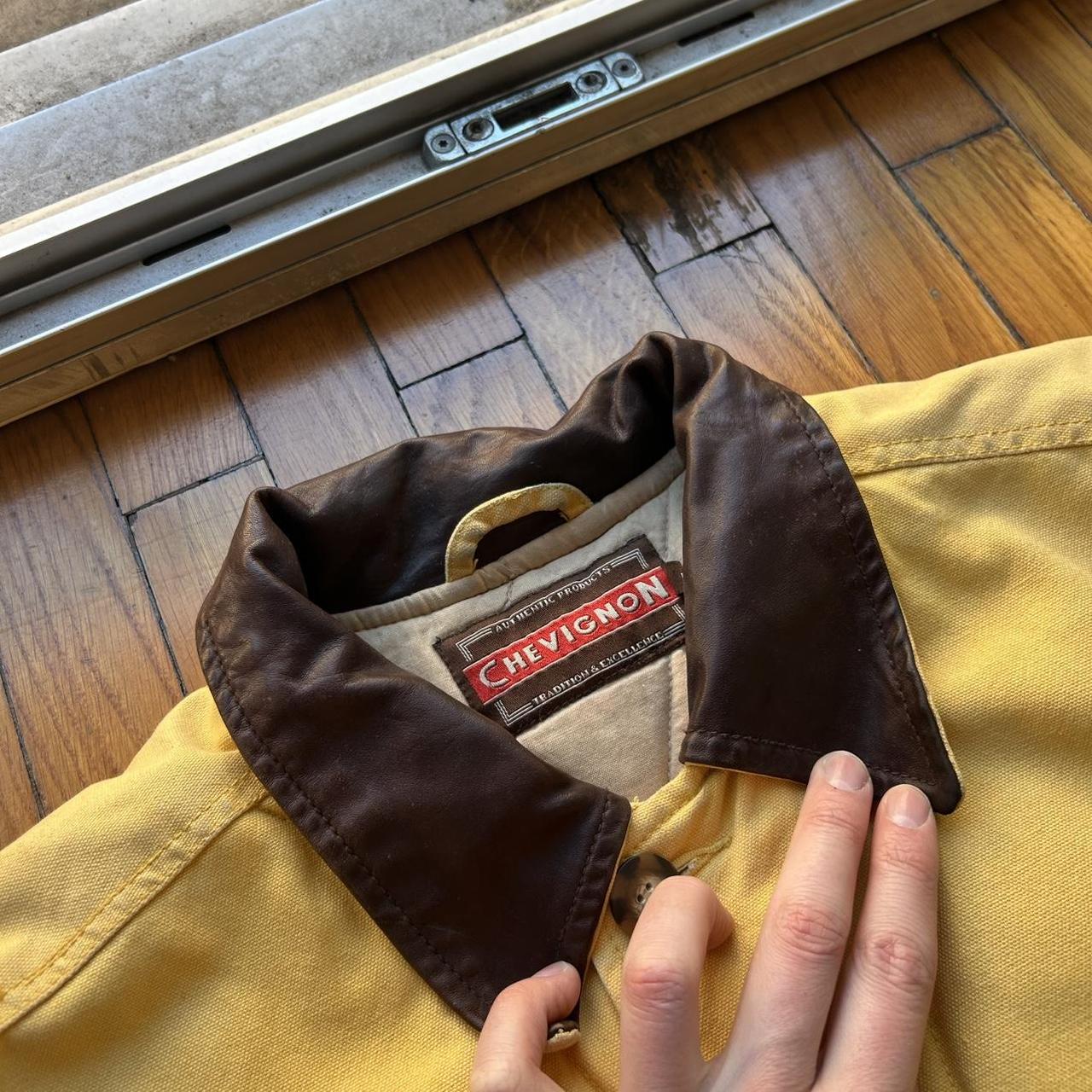 1990s Chevignon Padded Coat Yellow XL