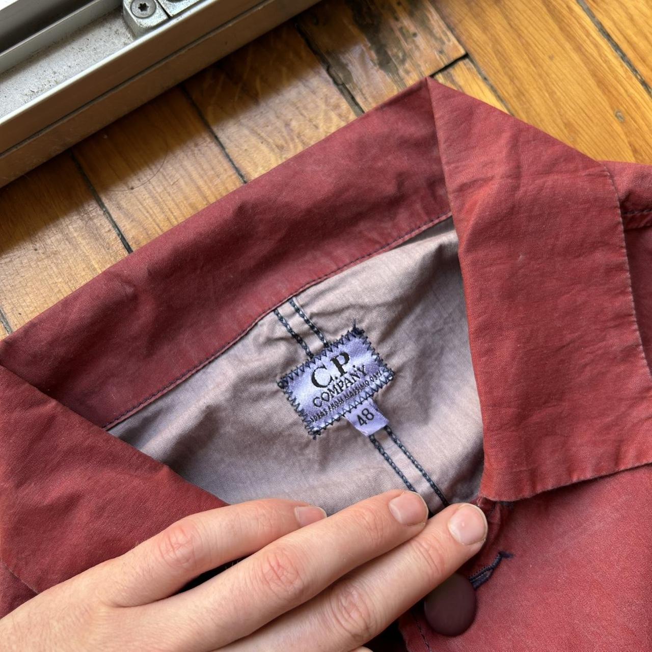 1987 CP Company Chore Jacket Burgundy XL