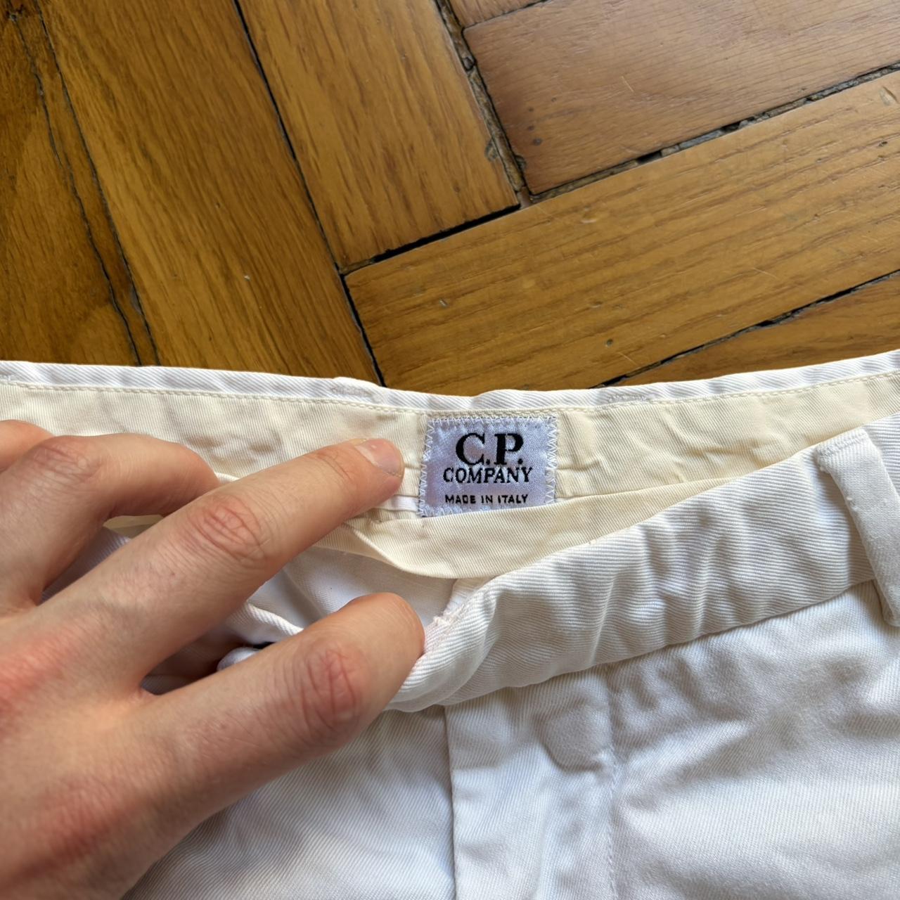 S/S 1998 CP Company Trousers White 32W 28L