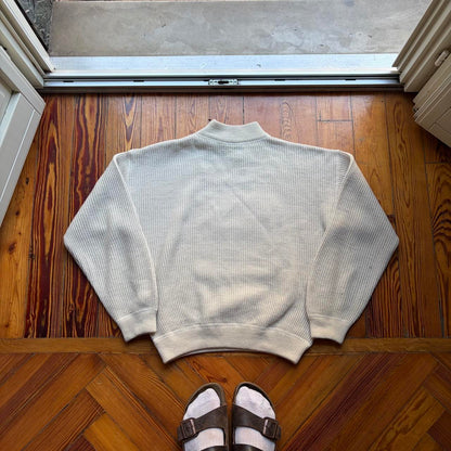 1990s Ciao Knitted Jumper Beige S