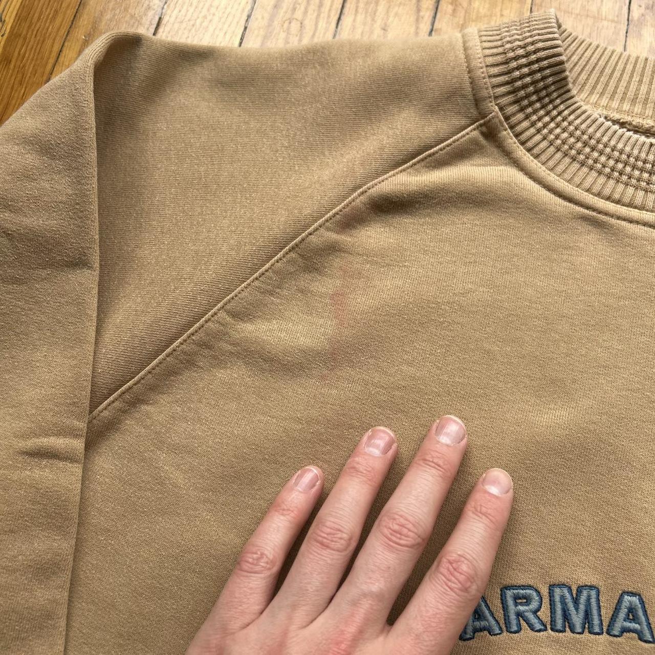 1990s Armani Blue Jeans Sweatshirt L