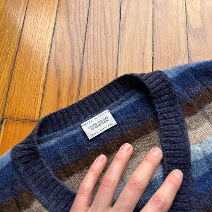 1990s Benetton Knitted Sweater Vest L