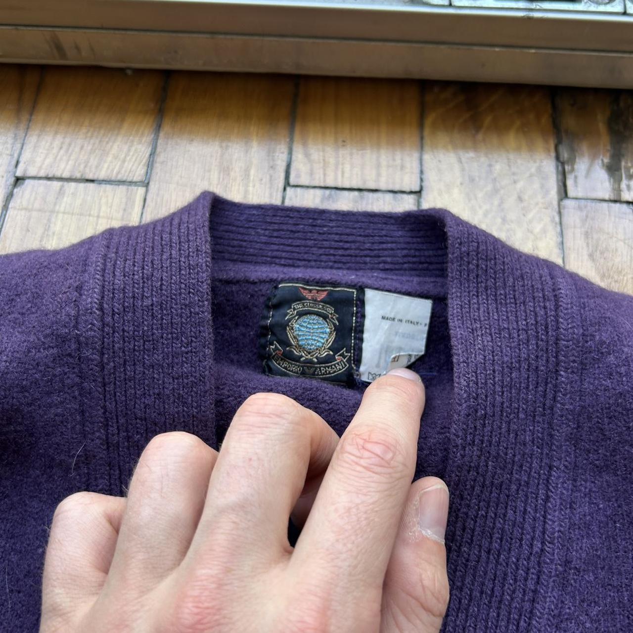 1980s Classics Of Emporio Armani Knitted Cardigan S