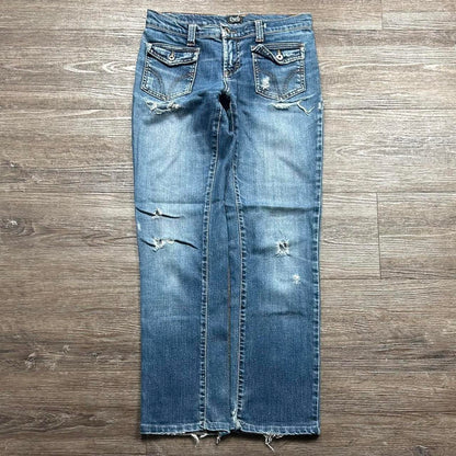 Vintage Dolce & Gabbana Distressed Jeans Blue Women's 28W 28L