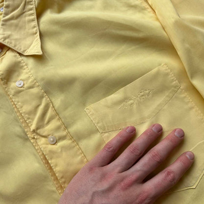 1980s CP Company Shirt Yellow L