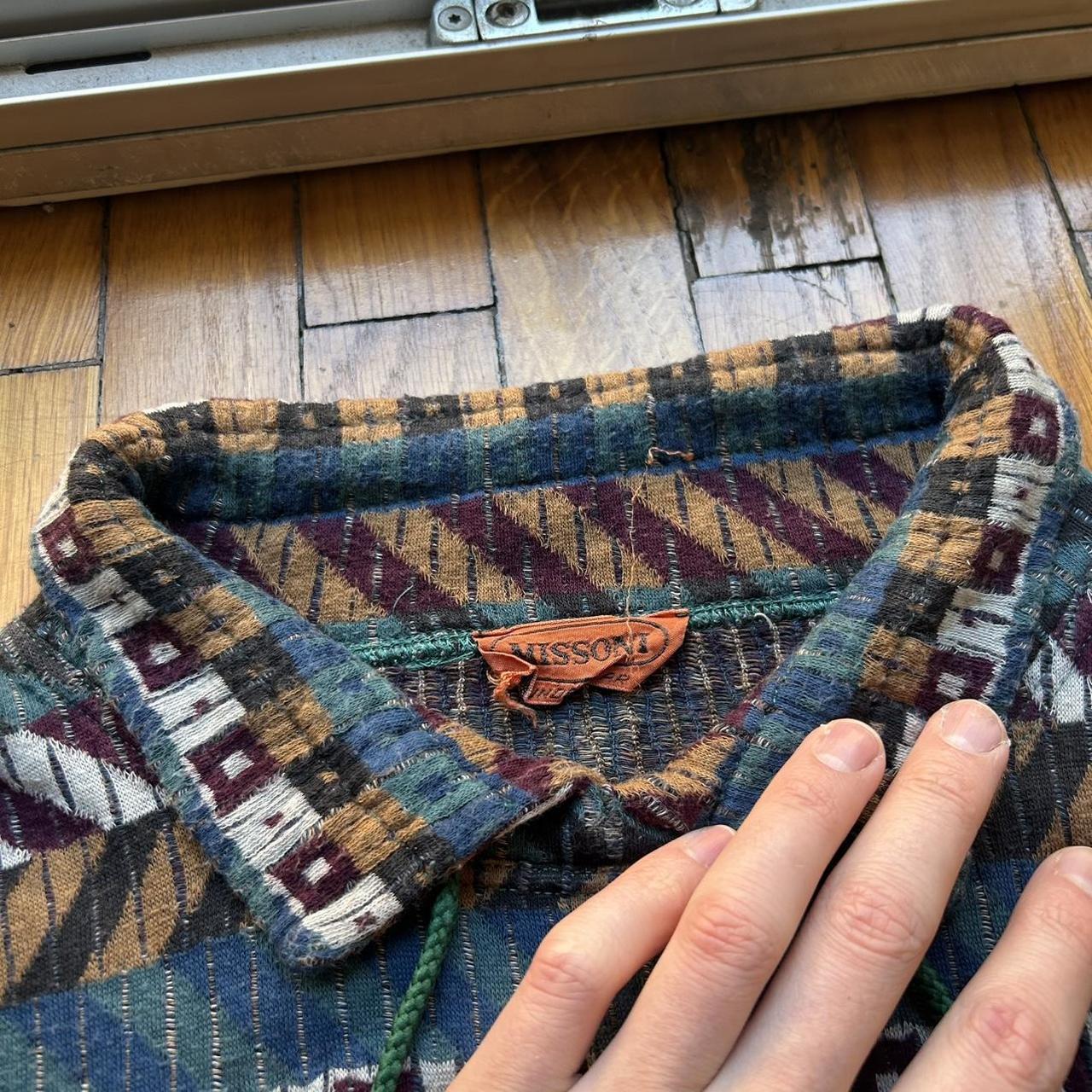 1990s Missoni Pattern Sweatshirt M