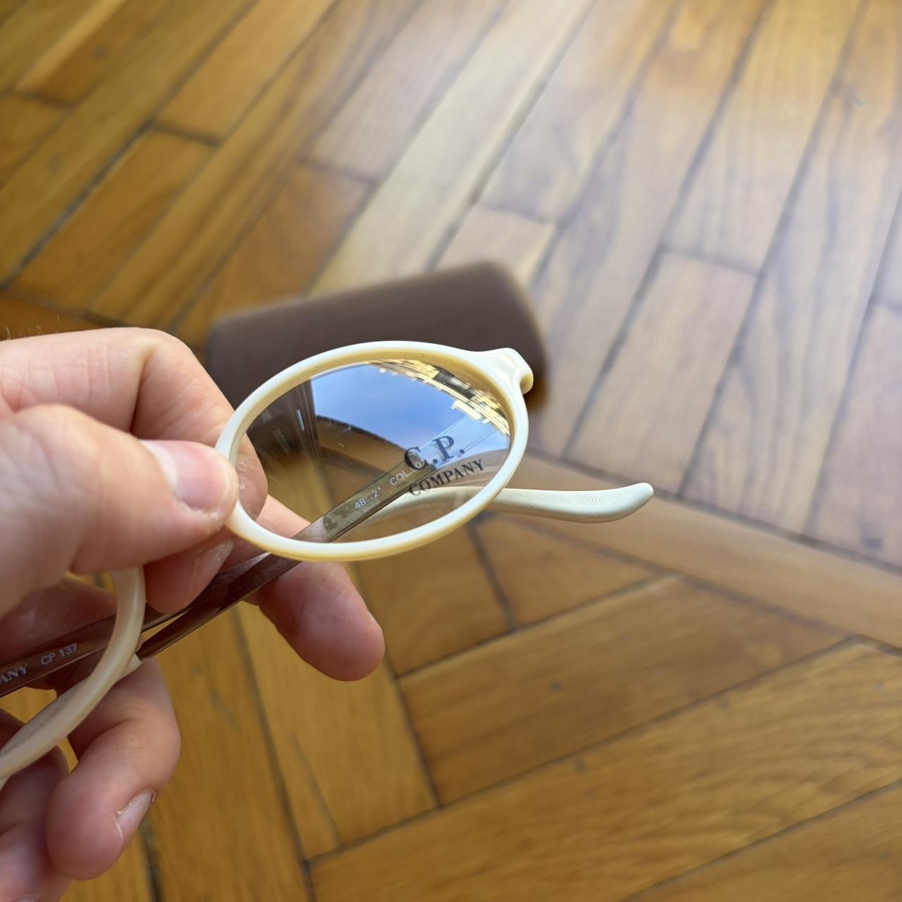 1990s CP Company Glasses Cream OS