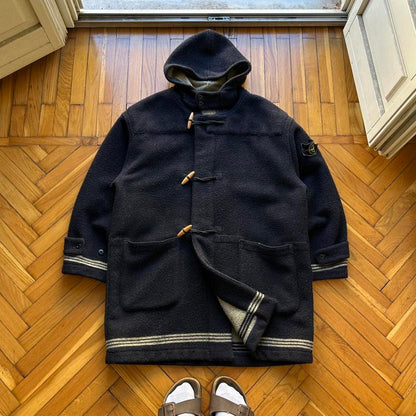 1990s Stone Island Montgomery Duffle Coat XL