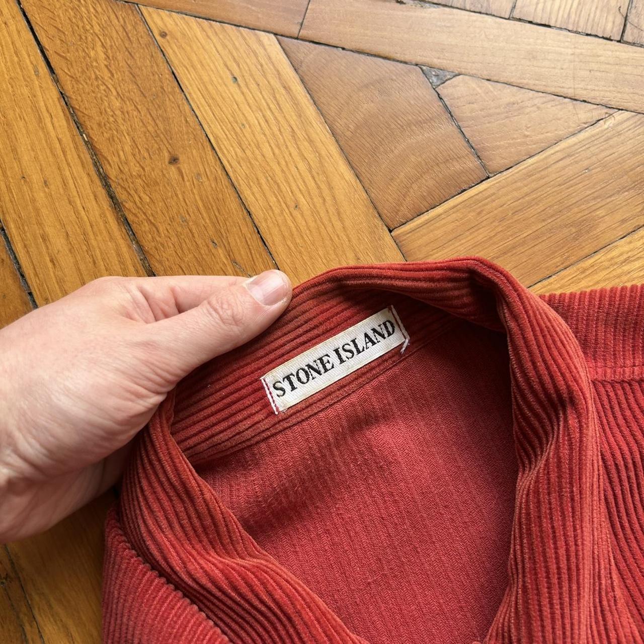1991 Stone Island Jumbo Cord Shirt XL