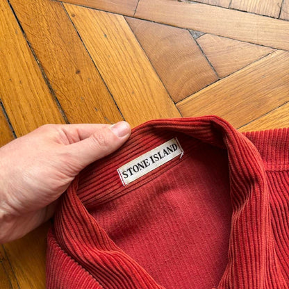 1991 Stone Island Jumbo Cord Shirt XL