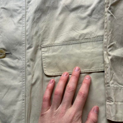 1990s Yves Saint Laurent Jacket Cream XL