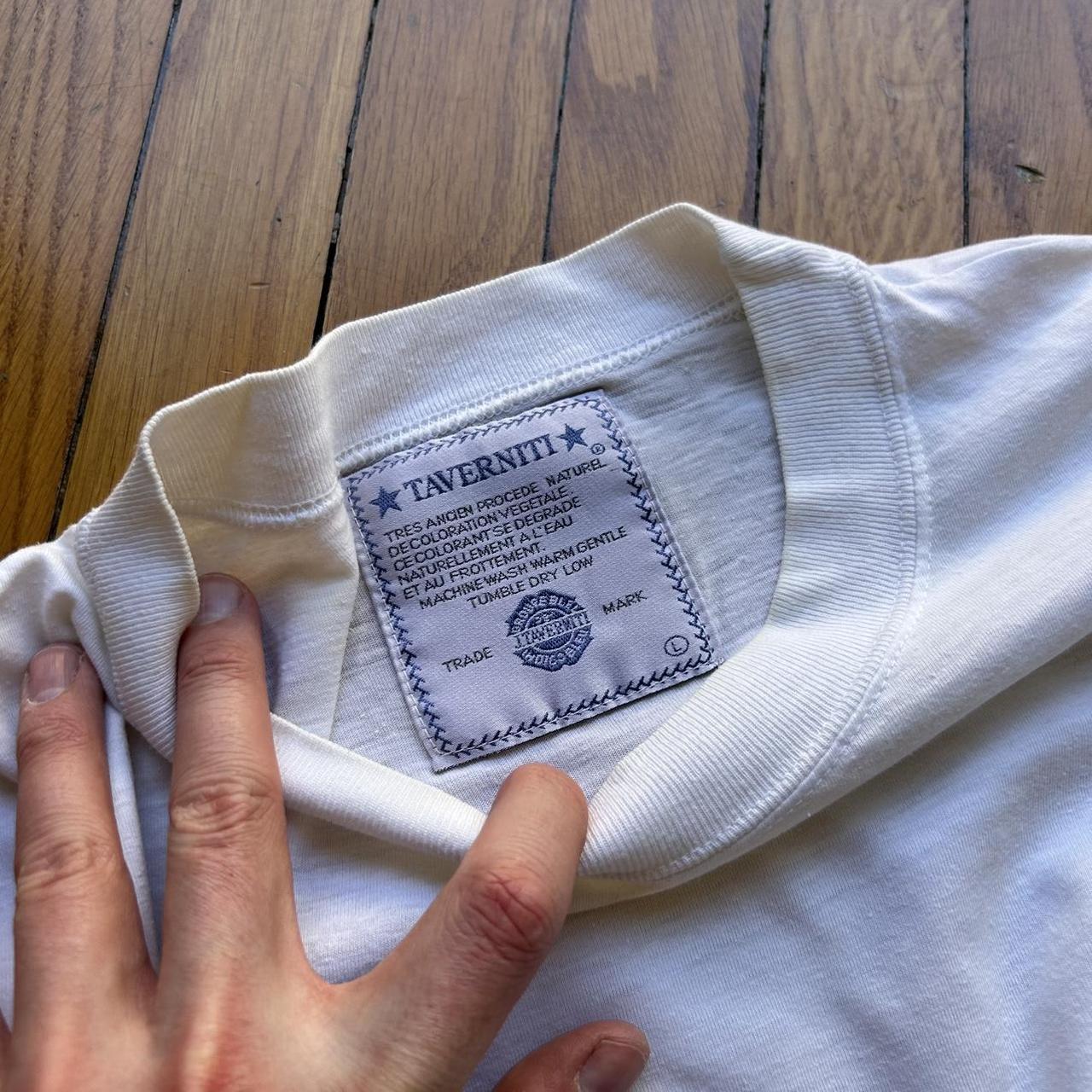 1996 J Taverniti Staff T Shirt White L