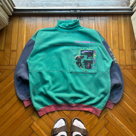 1990s O’Neill Graphic Sweatshirt XL