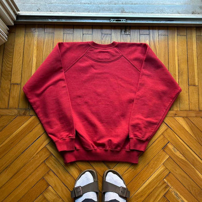1990s Chevignon Sweatshirt Red S