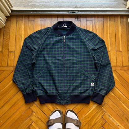 1980s Cerruti 1881 Checked Bomber Jacket M