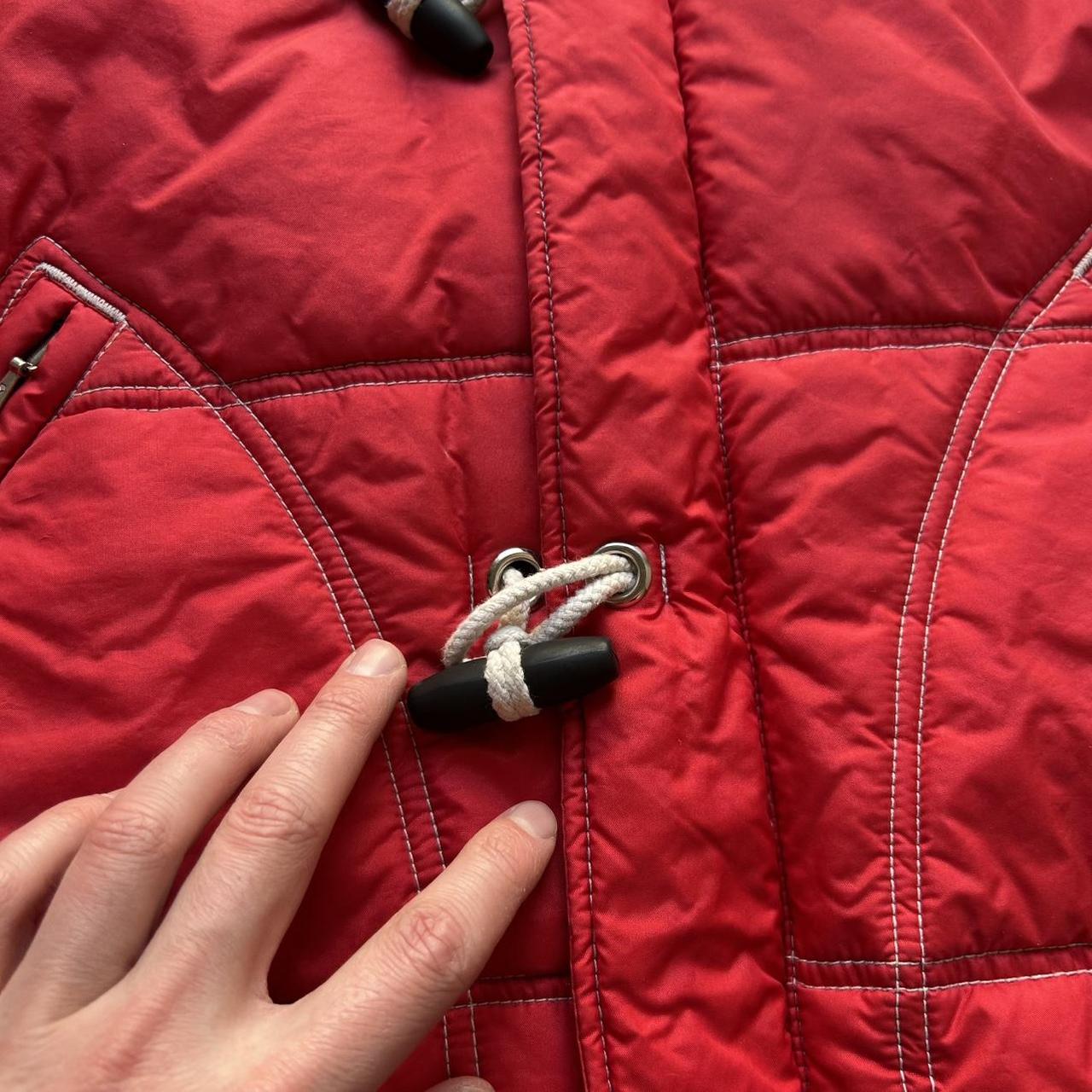 1990s Taverniti Puffer Jacket Red XL
