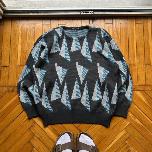 1980s Emporio Armani Knitted Jumper S