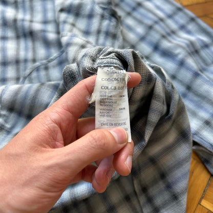 1990s Armani Jeans Checked Shirt XL