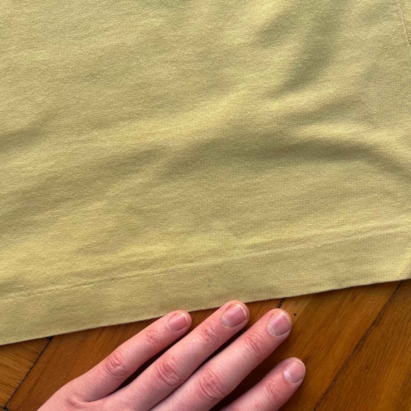 S/S 2004 Stone Island Polo Shirt Yellow L