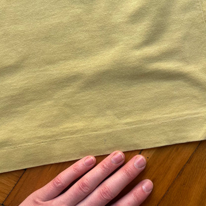 S/S 2004 Stone Island Polo Shirt Yellow L