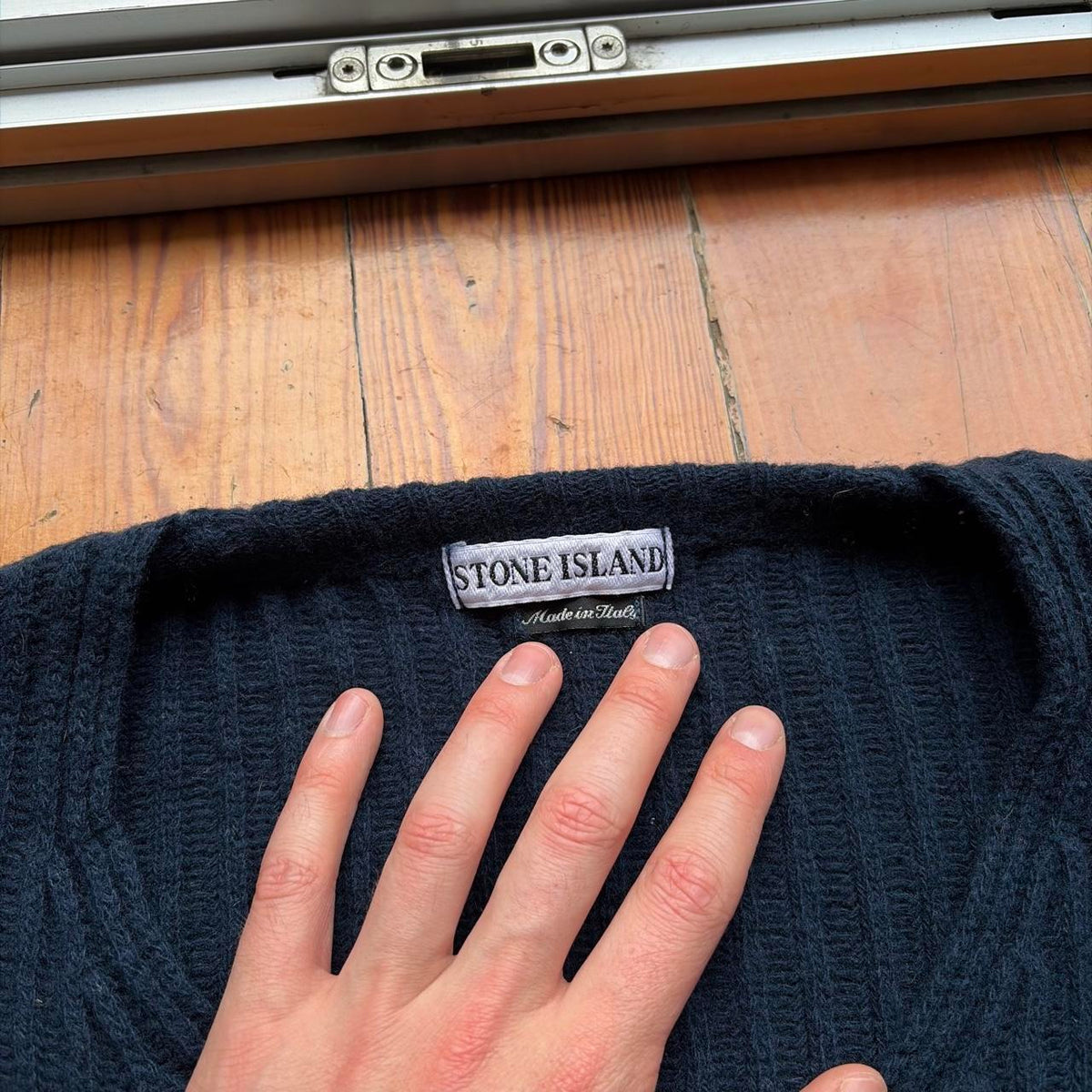 1990s Stone Island Knitted Jumper L