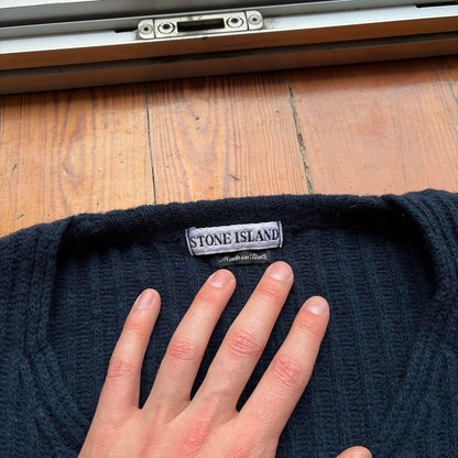 1990s Stone Island Knitted Jumper L