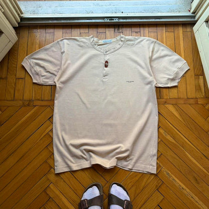 1980s Stone Island Marina T Shirt Beige L