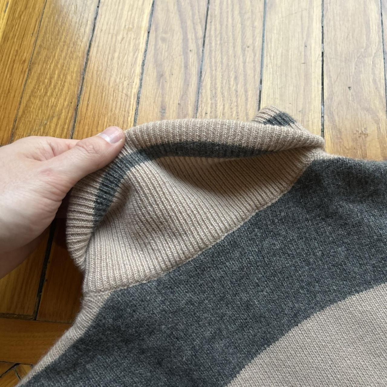 1980s Emporio Armani Roll Neck Knitted Jumper L