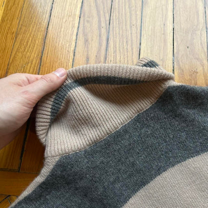 1980s Emporio Armani Roll Neck Knitted Jumper L