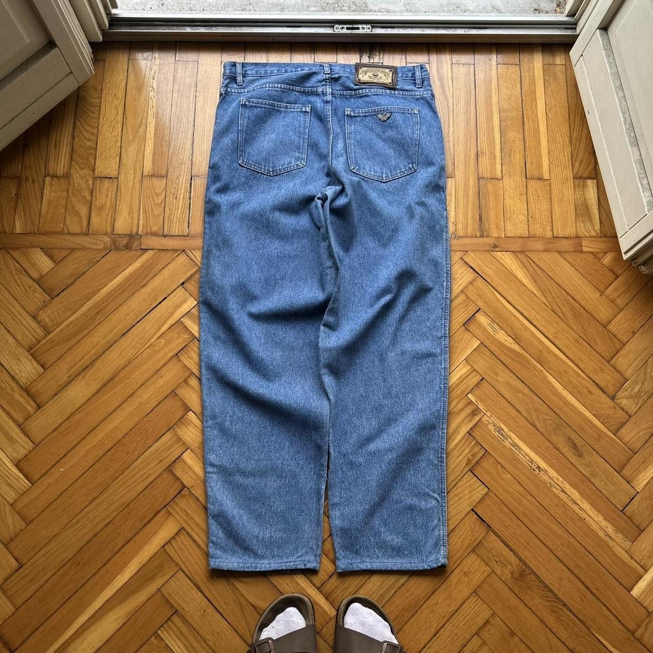 1990s Armani Jeans Blue 34W 30L