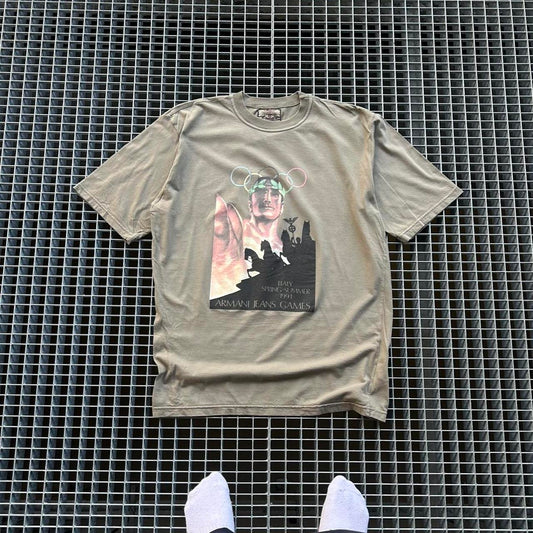 1991 Armani Jeans Olympics T Shirt L