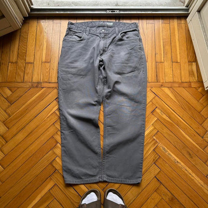 1990s Carhartt Carpenter Trousers Grey 36W 28L