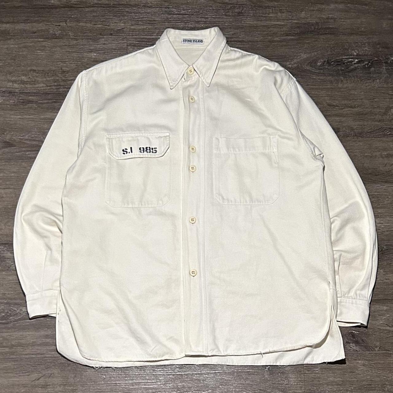 1985 Stone Island Shirt Cream L