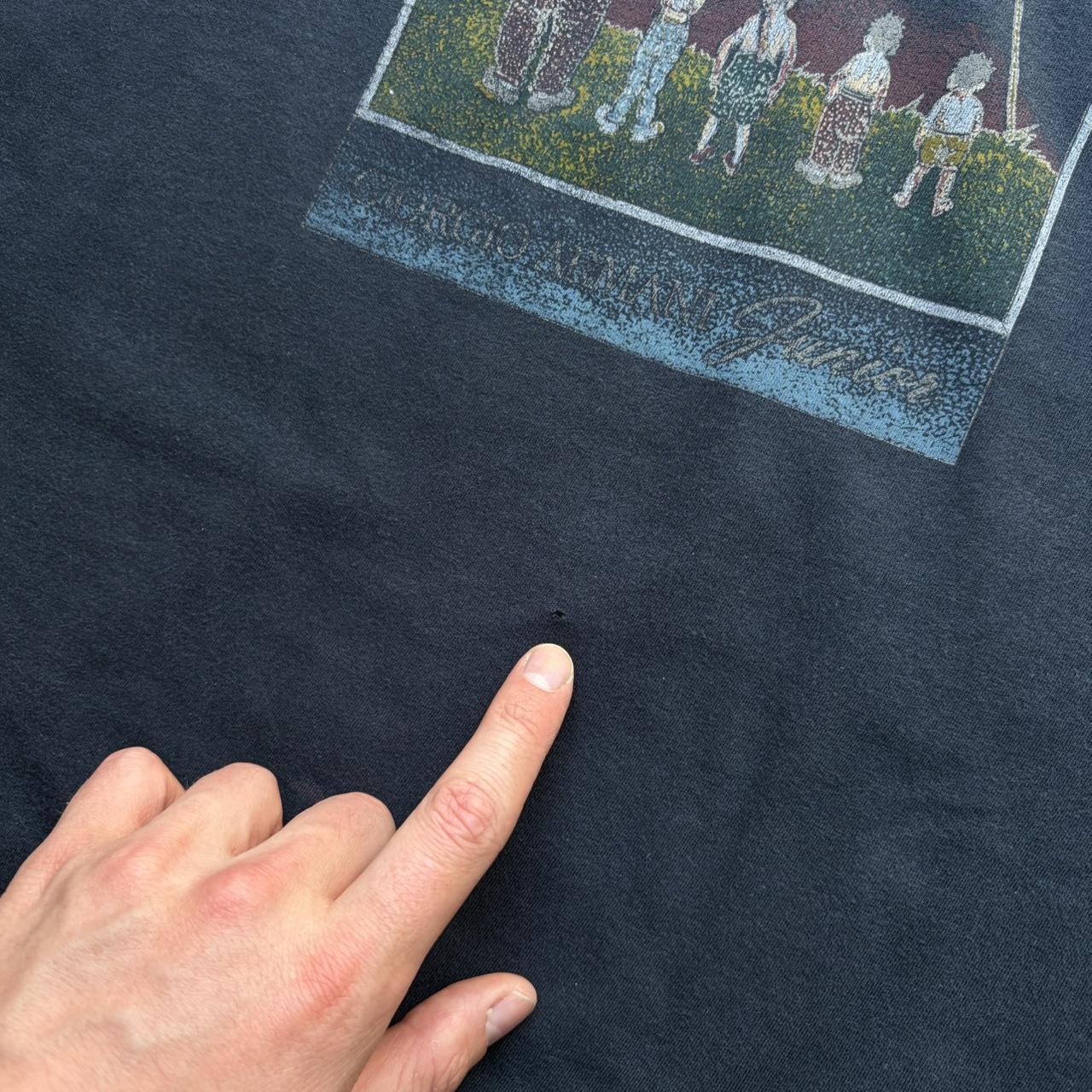1990s Giorgio Armani Graphic T Shirt XS