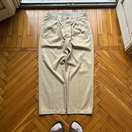 1980s CP Company Trousers Beige 34W 28L