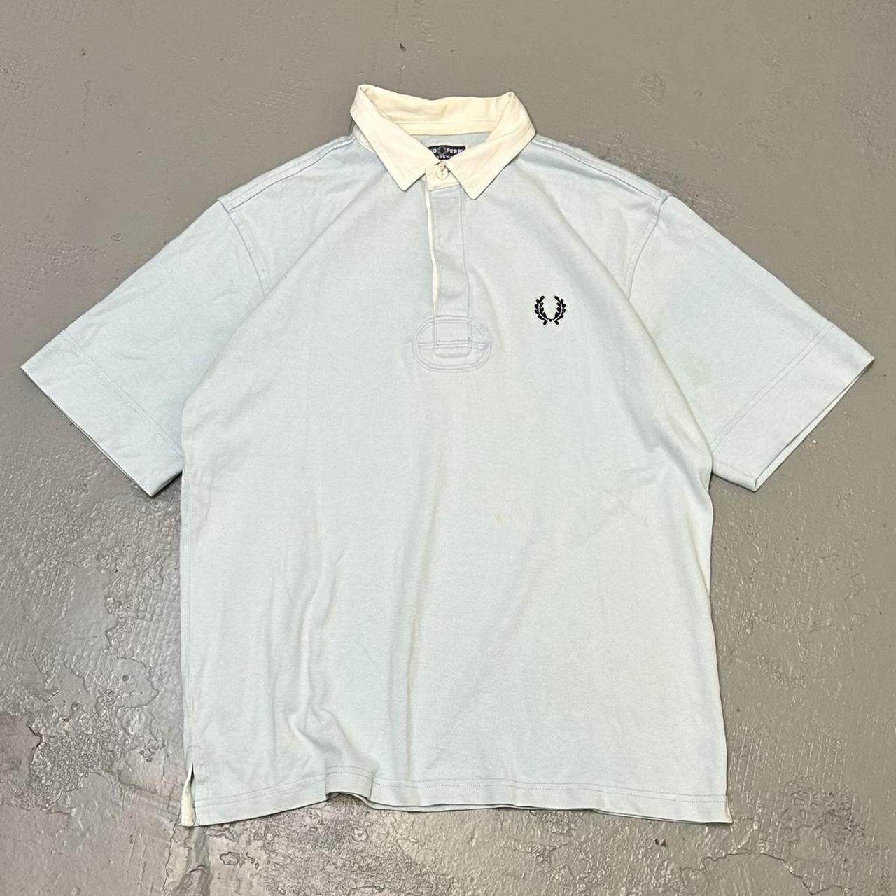 2000s Fred Perry Polo Shirt Blue M