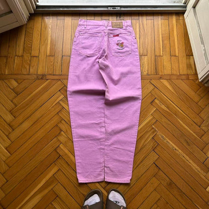 1980s Best Company Jeans Pink Women's 28W 30L