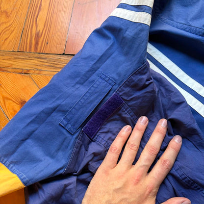1990s Nautica Bomber Jacket Blue M