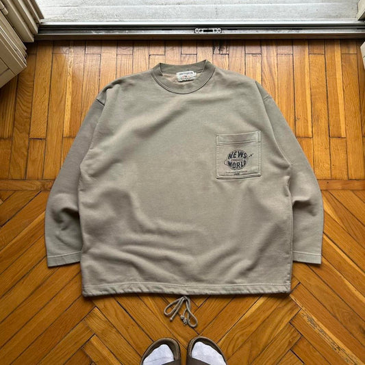 1988 Chevignon Pocket Sweatshirt L