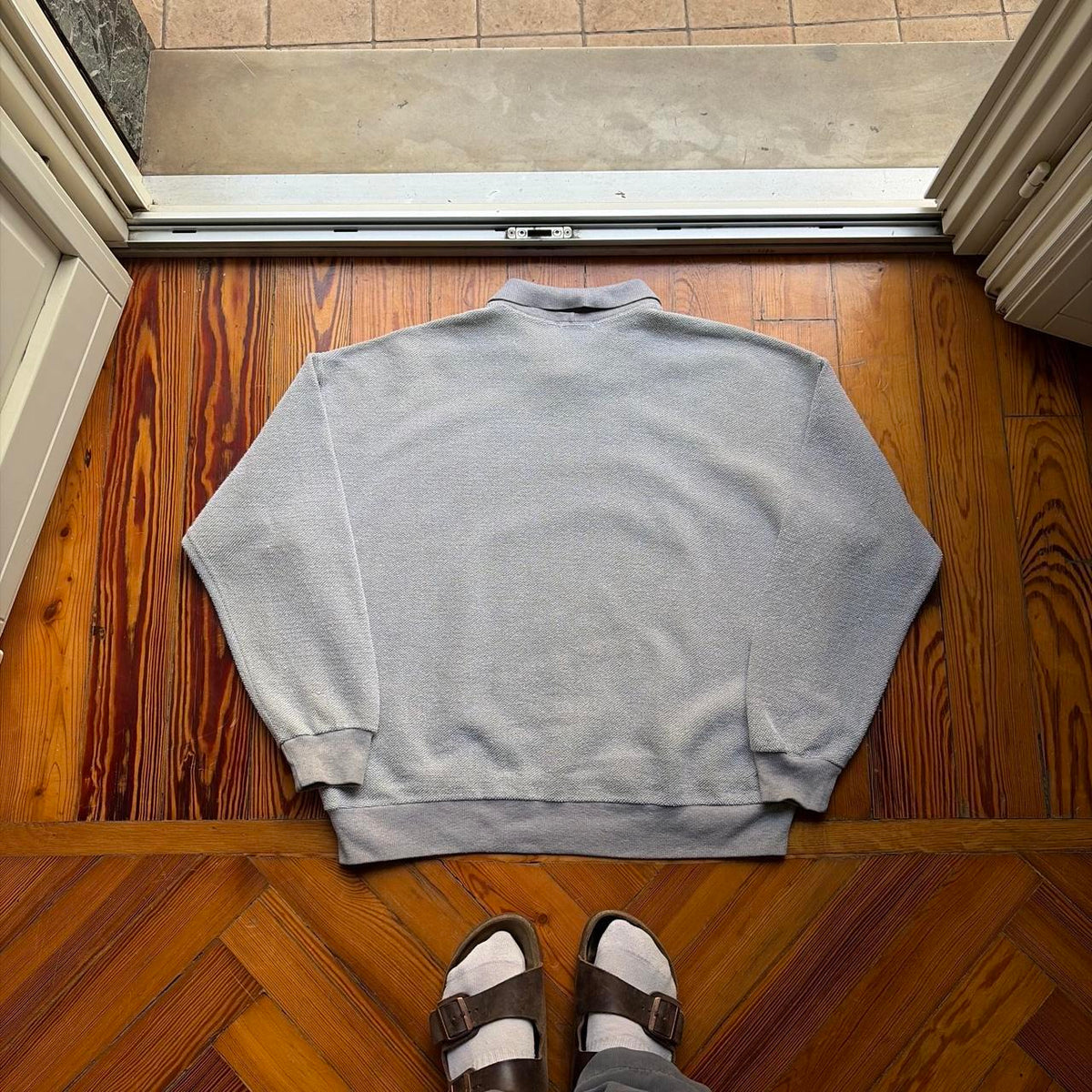 1986/7 Emporio Armani Sweatshirt Grey L