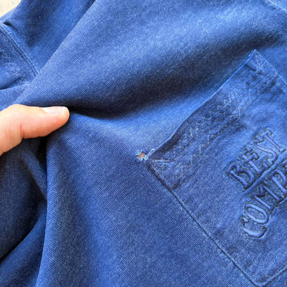1990s Best Company Pocket T Shirt Navy M