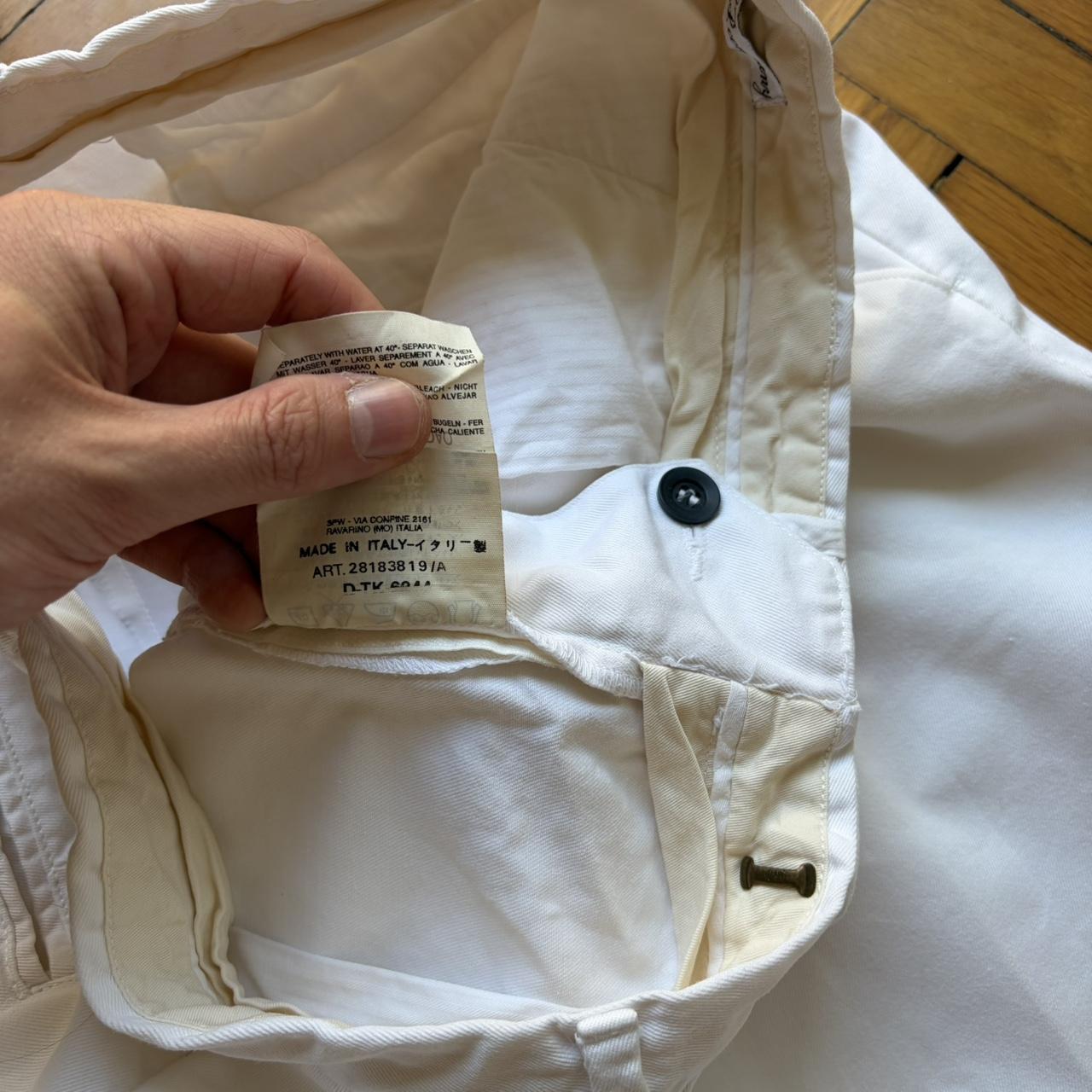 S/S 1998 CP Company Trousers White 32W 28L