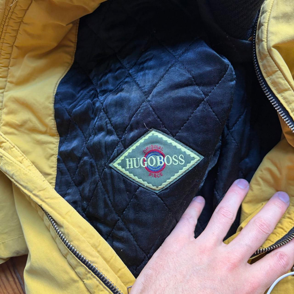 1980s Hugo Boss Bomber Jacket XL