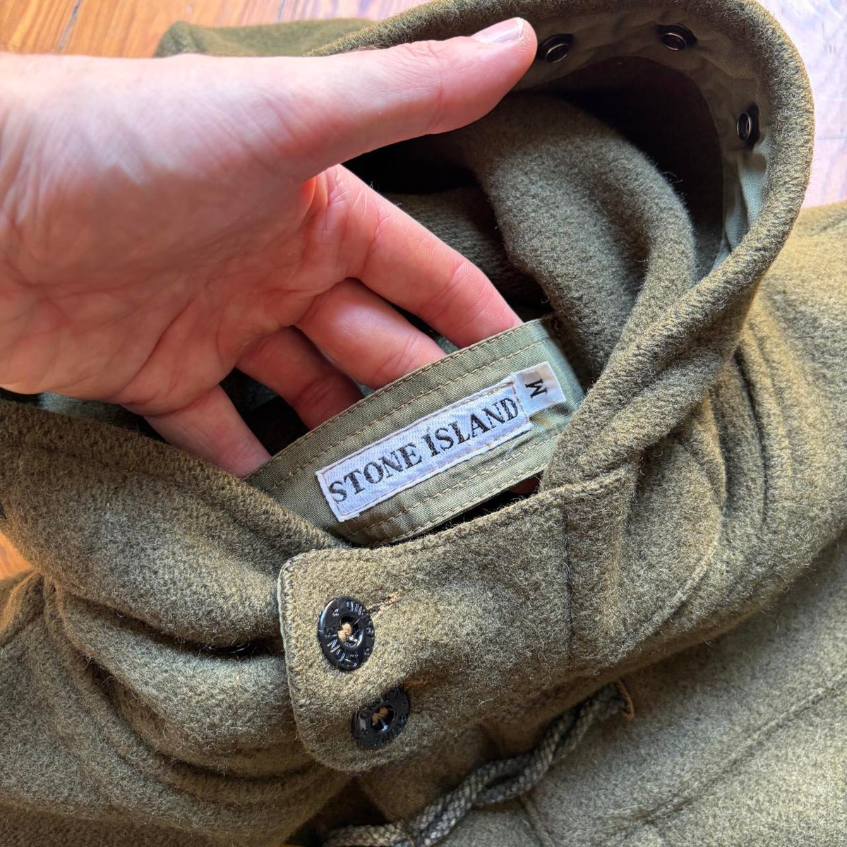 1980s Stone Island Montgomery Duffle Coat M